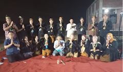 MACAPATAN SEKAR KAWEDHAR DI MALAM  PRA FESTIVAL BANDENG ASAP 2023