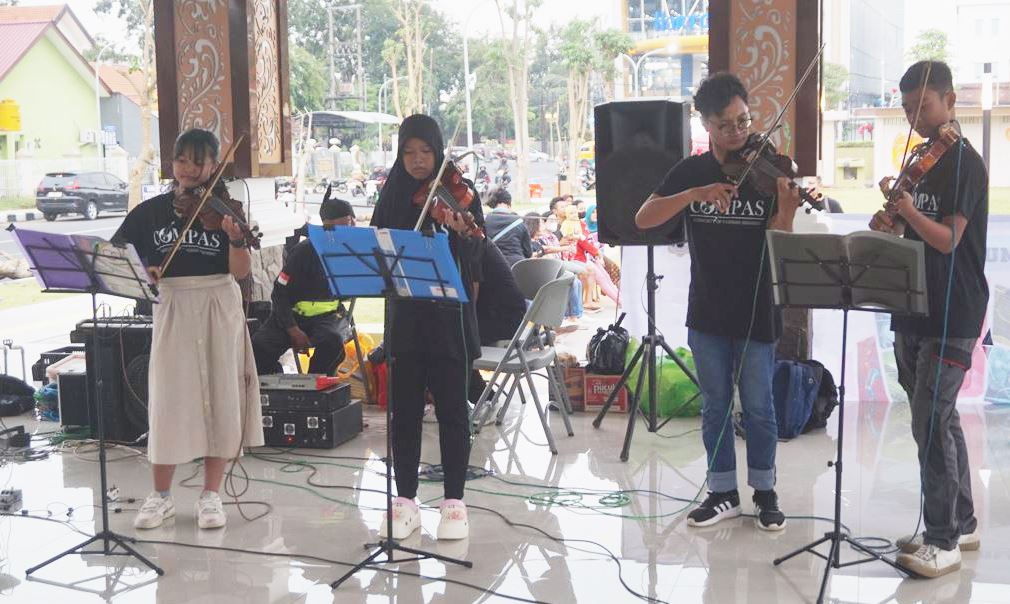 Peringatan Hari Musik Nasional 2026 di Sidoarjo Dimeriahkan Pertunjukan Seni dan Bagi Takjil